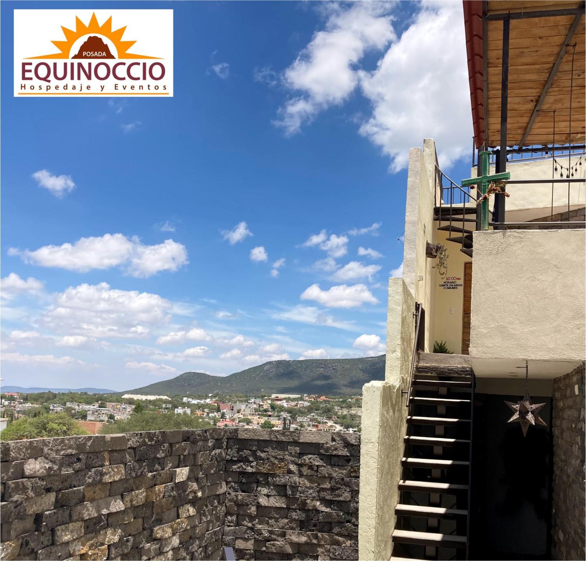 Posada Equinoccio Bernal Exterior foto